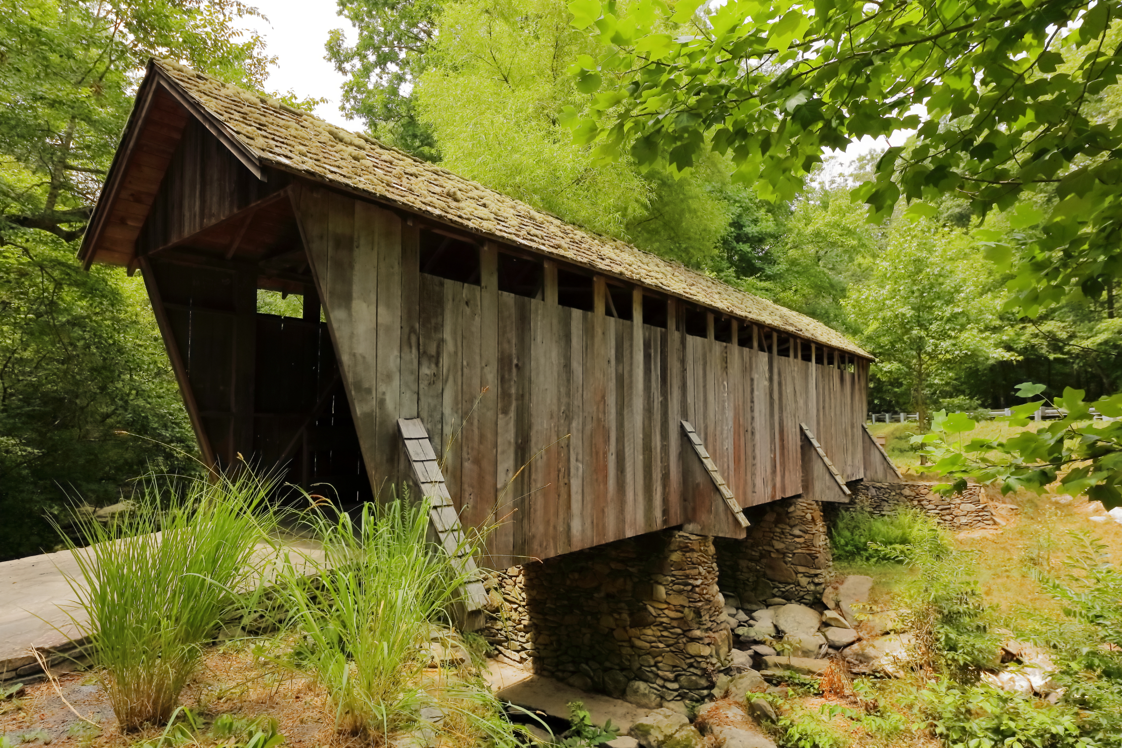 Pisgah Covered Bridge NC June 2024